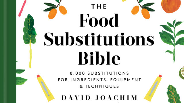 Food Substitutions Bible book cover